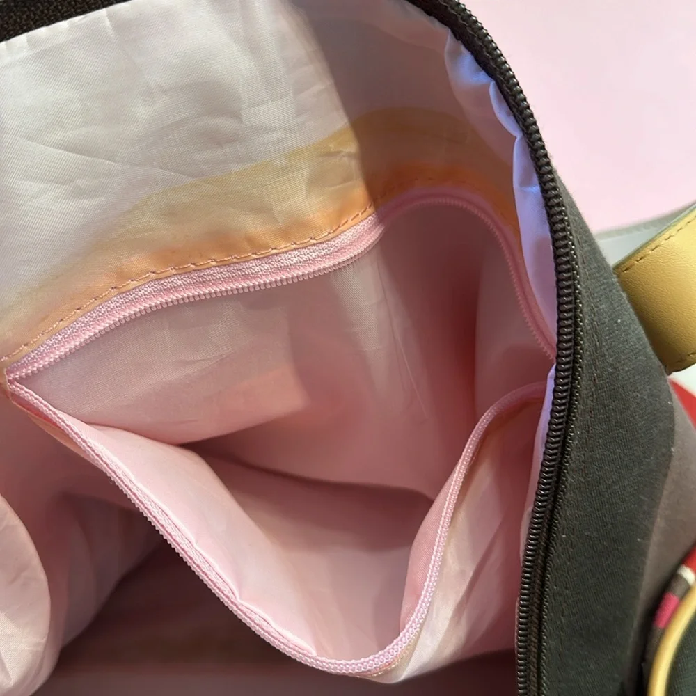 Kate Spade Canvas Multicolor Extra Large Travel Bag.